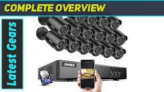 ANNKE H265 5MP Lite 16 Channel Security Camera System with Night Vision amp Motion Alerts [upl. by Germayne]