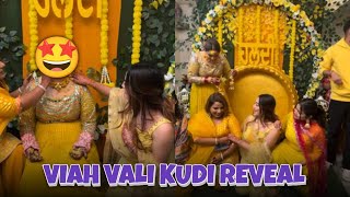 VIAH WALI KUDI REVEAL FINALLY 🥳 narulasimrans [upl. by Ahserkal]