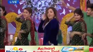 Check out Sanam Chaudhry’s Dance on Baari Barsi Song [upl. by Ardnuassac]