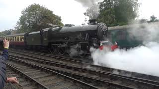 45596 Bahamas SVR autumn steam gala 21092024 [upl. by Nawotna]