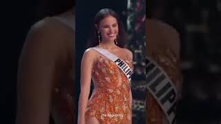 Catriona Gray Lava Walk Miss Universe [upl. by Zadoc654]