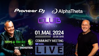 Pioneer DJ Club  Community Livestream  Support für rekordbox  85 [upl. by Sisi]