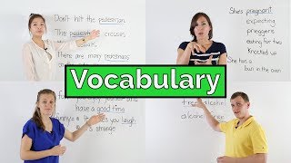 Learn English Vocabulary  Common Words and Meanings  21 Lessons [upl. by Fortin]