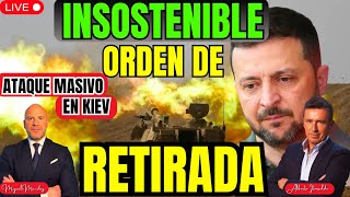 ÚLTIMA HORA I PÁNICO EN UCRANIA KIEV ATAQUE MASIVO DE RUSIA UCRANIA SE RETIRA EN KURSK [upl. by Ayanal]