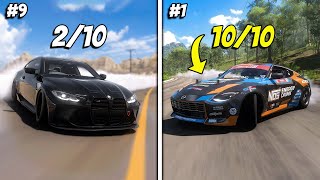 Le NOUVEAU Top 10 MEILLEURES Voitures DRIFT sur Forza Horizon 5  😳🔥 [upl. by Fonzie]