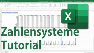 Zahlensysteme in Excel Online  Tutorial Binär Dezimal Hexadezimal Oktal Römisch [upl. by Ainafets]