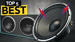 ✅ TOP 5 Best Subwoofer for Car 2024  Buyers Guide [upl. by Stock]