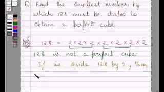 ExampleFind Smallest Number to Obtain a Perfect Cube [upl. by Cj]