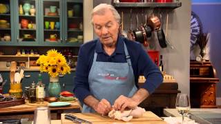 Jacques Pépin Techniques How To Truss a Chicken for Roasting [upl. by Zsazsa]