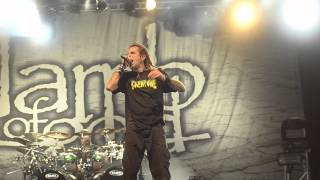 Lamb Of God  Laid To Rest Live in Bangalore at Nokia Alive Clarks Exotica  26th May 2012 [upl. by Nogaem607]