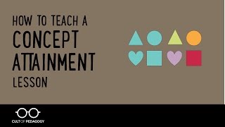 How to Teach a Concept Attainment Lesson [upl. by Rediah]