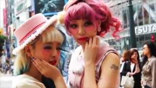 Saaya＆Miho in Harajuku and Shibuya with Swankiss Sample林田沙綾＆荒木みほin原宿 渋谷 [upl. by Lorenzo]