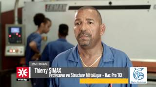 ONISEP Martinique  BAC PRO  Technicien Chaudronnerie Industrielle [upl. by Yddeg]