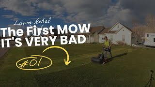 FIRST REEL MOW FERTILIZER APP 2024 [upl. by Hcirteid848]