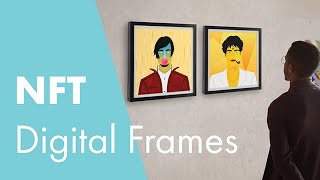 Digital Frames for NFTs  Displays2go® [upl. by Aggri]