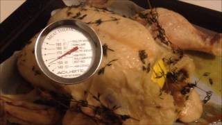 Cooking Heston Blumenthals Roast Chicken Recipe [upl. by Adnolehs]