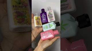 hempz bodycare asmr satisfying aesthetic beauty shorts [upl. by Riggall]