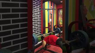 💯💪Chest press 50kg25rap trendingshortsshortvideogym [upl. by Anoniw151]