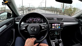 2022 Skoda Superb Ambition  15 150hp   POV Test Drive [upl. by Tlihcox518]