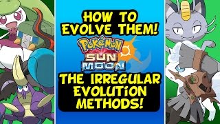 How To Evolve Pokemon With Weird Evolution Conditions  Fomantis Type Null and More Sun And Moon [upl. by Yojal]