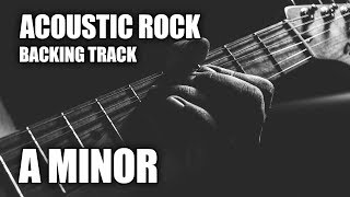 Acoustic Rock Guitar Backing Track In A Minor [upl. by Kenneth818]