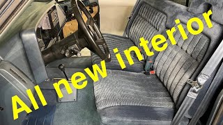 Replacing the interior of an 8898 Chevy 1500 [upl. by Ymmak]