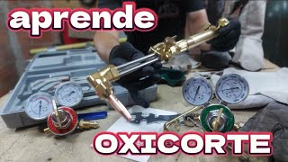 OXICORTE partes ARMADO Y funcionamiento UNBOXING 👨‍🏭🔥👨‍🏭🔥 [upl. by Corly]