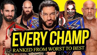 WORST TO BEST  Every Universal Champion Ranked [upl. by Mihe]