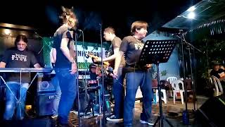 BINHI cover  Eye of the Tiger Survivors live BURINIs timawa Molo Iloilo City 7723 [upl. by Berton]