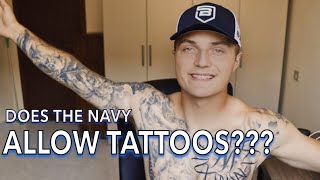 Tattoos in the Navy WHAT YOU NEED TO KNOW [upl. by Arretak]