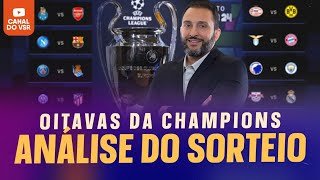 OITAVAS DA CHAMPIONS PSG SERÁ FAVORITO [upl. by Aitram]