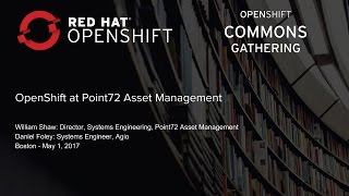 OpenShift at Point72 [upl. by Lirrehs]