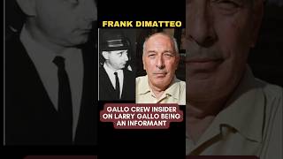 LARRY GALLO  Was he or was he not an informant What we know joeygallo colombofamily [upl. by Daney]