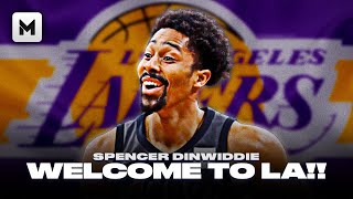 SPENCER DINWIDDIE WELCOME TO THE LAKERS [upl. by Yellah630]