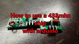 433mhz TX and RX from Banggood for Arduino [upl. by Attennaej185]