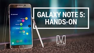 Samsung Galaxy Note 5 HandsOn Review [upl. by O'Gowan200]