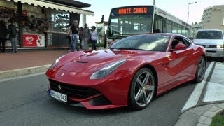 Ferrari F12 Berlinettas In Monaco [upl. by Weinert]