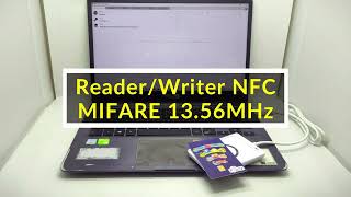 Reader amp Writer NFC Kartu MIFARE 1356MHz [upl. by Straus951]