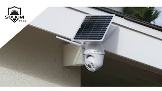 Soliom S600  Solar Powered  Wireless Security Camera [upl. by Wenonah]