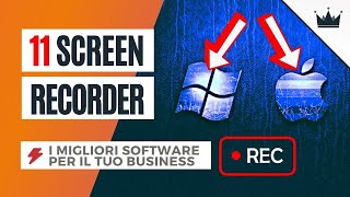 11 programmi per REGISTRARE lo SCHERMO GRATIS su PC Mac e iPhone con AUDIO e WEBCAM ma SENZA LAG [upl. by Serdna]