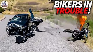 65 CRAZY amp EPIC Insane Motorcycle Crashes Moments Best Of The Week  Cops vs Bikers vs Angry People [upl. by Amlet]