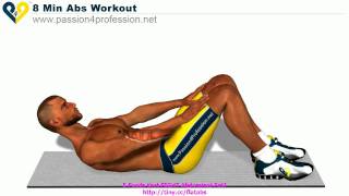 8 Min Abs Workout how to have six pack  HD Version [upl. by Bernarr]