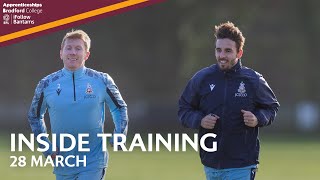 INSIDE TRAINING March 28 [upl. by Rehotsirk]