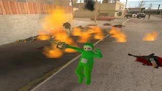 Dipsy haciendo Pendejadas en la ciudad  capitulo 5 de Poberto GTA san andreas Slendytubbies [upl. by Fairman512]