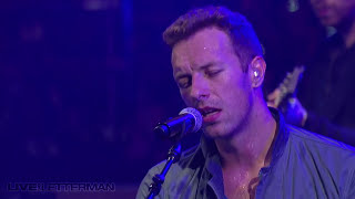 Coldplay  The Scientist Live on Letterman [upl. by Klinger21]