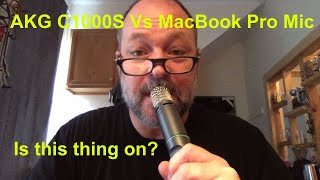 Review of an older 9Volt AKG C 1000 S Condenser Microphone [upl. by Arbuckle968]