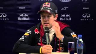 F1 2014  Extras  Sebastian Vettel talks about Michael Schumacher [upl. by Nolyag]