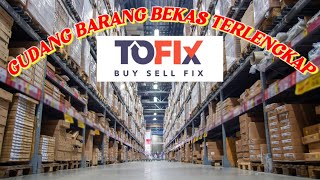 Belum banyak yang tau toko barang bekas terbasar di Jakarta timur quotWAREHOUSETOFIXquot Buruan kesini ‼️ [upl. by Aerised]