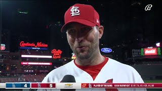 Waino after throwing 81 innings I wanted to finish it bad [upl. by Lonergan]