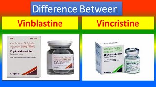 Difference between Vinblastine and Vincristine [upl. by Adnohsor]